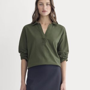 The Mariner Rugby Top | Dark Forest