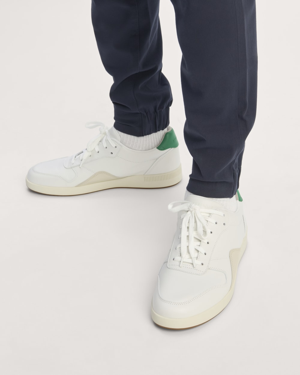 The Court Sneaker | White / Grass Green / Parchment - Image 2