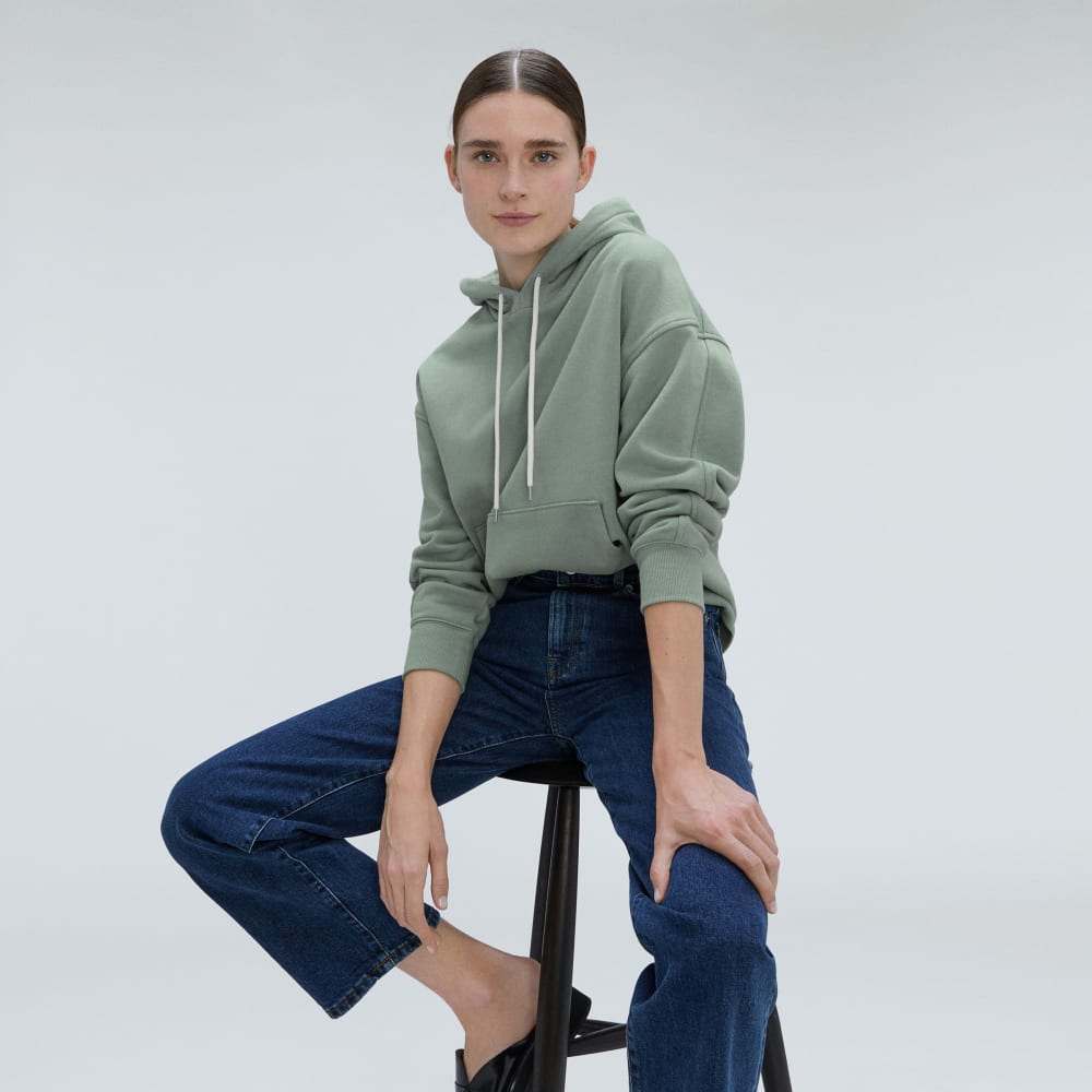 The Track Organic Cotton Popover | Lily Pad - Image 5