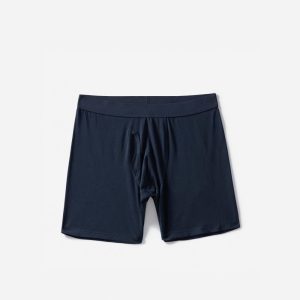 The Supima® Longer Boxer Brief | Uniform | Deep Navy