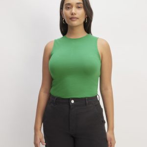 The Supima? Form Tank | Grass Green