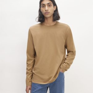 The Essential Organic Long-Sleeve Tee | Toasted Coconut