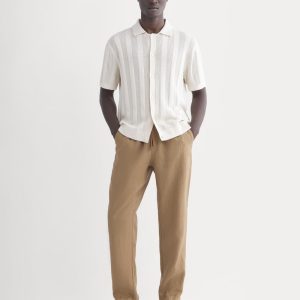 The Linen Easy Pant | Toasted Coconut