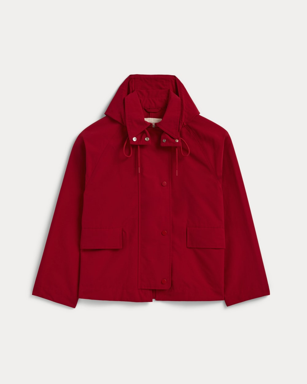 The Short Anorak | Berry Red - Image 2