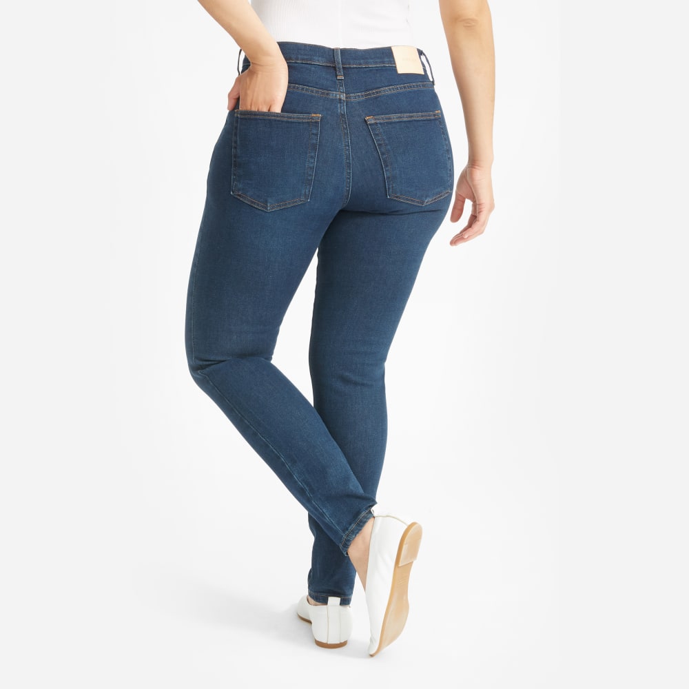 The Authentic Stretch High-Rise Skinny | Dark Blue Wash | 28.5 Inseam - Image 15