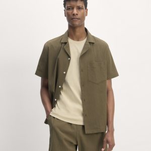The Seersucker Short-Sleeve Shirt | Beech