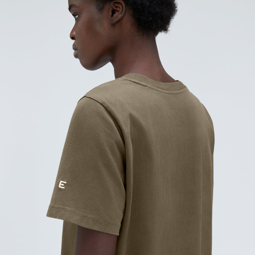 The Organic Cotton Weekend Tee Dress | Beech - Image 5