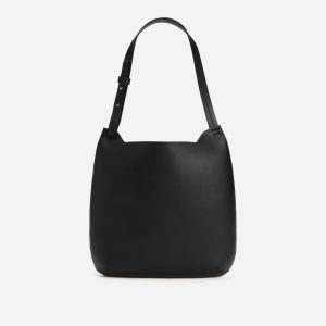 The Cactus Leather Hobo | Black