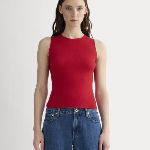 The Tank in Ultrasoft Merino | Classic Red
