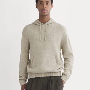 The Felted Merino Hoodie | Heather Gravel