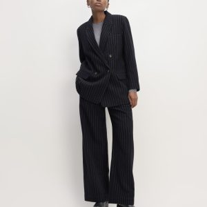 The ReWool? Double-Breasted Blazer | Navy / Bone