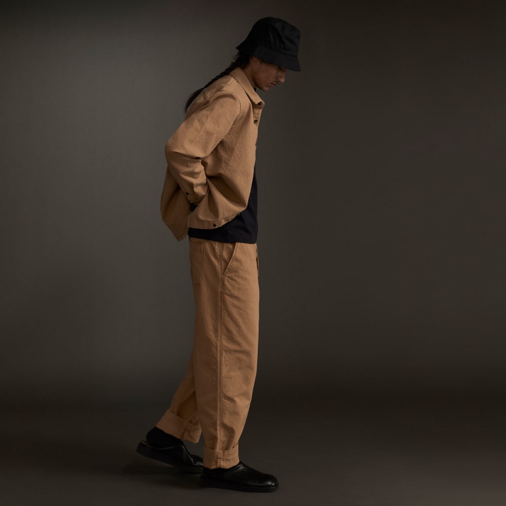 The Canvas Organic Cotton Drawstring Pant | Cappuccino - Image 7