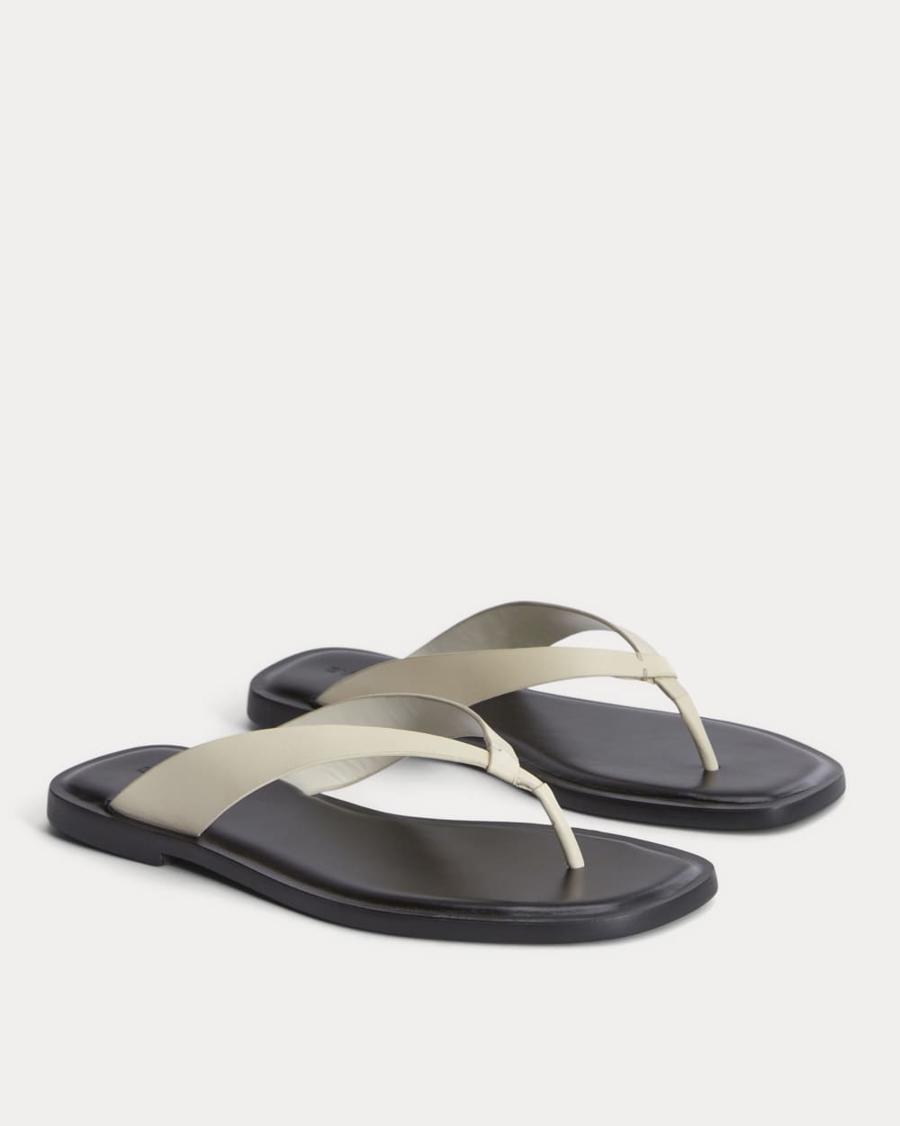 The Leather Flip Flop | Canvas - Image 4