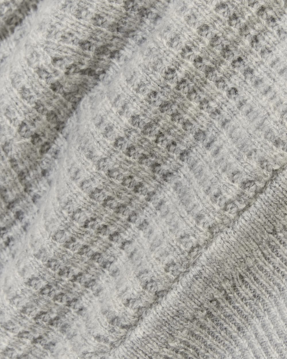 The Waffle Beanie | Heather Grey - Image 3