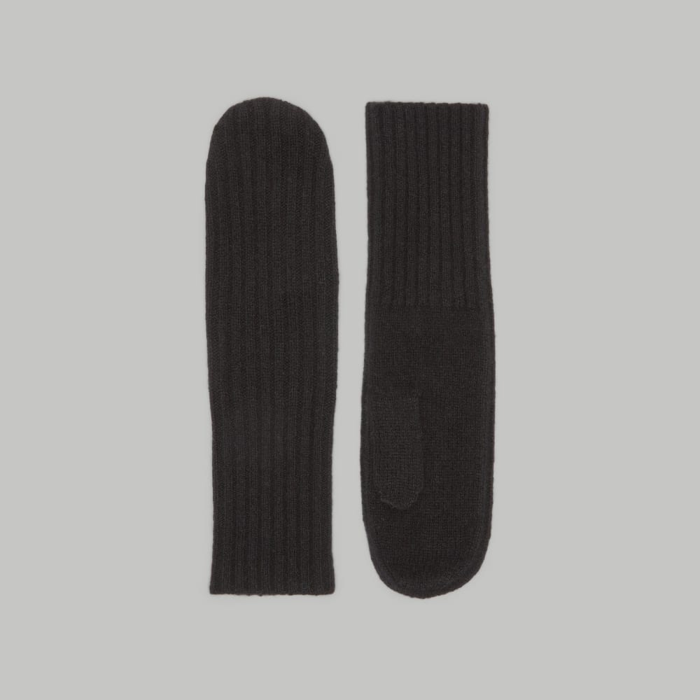The Cashmere Mittens | Black