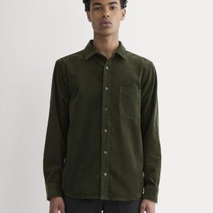 The Classic Shirt in Corduroy | Dark Forest