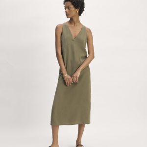 The TENCEL? Midi Slip Dress | Kalamata