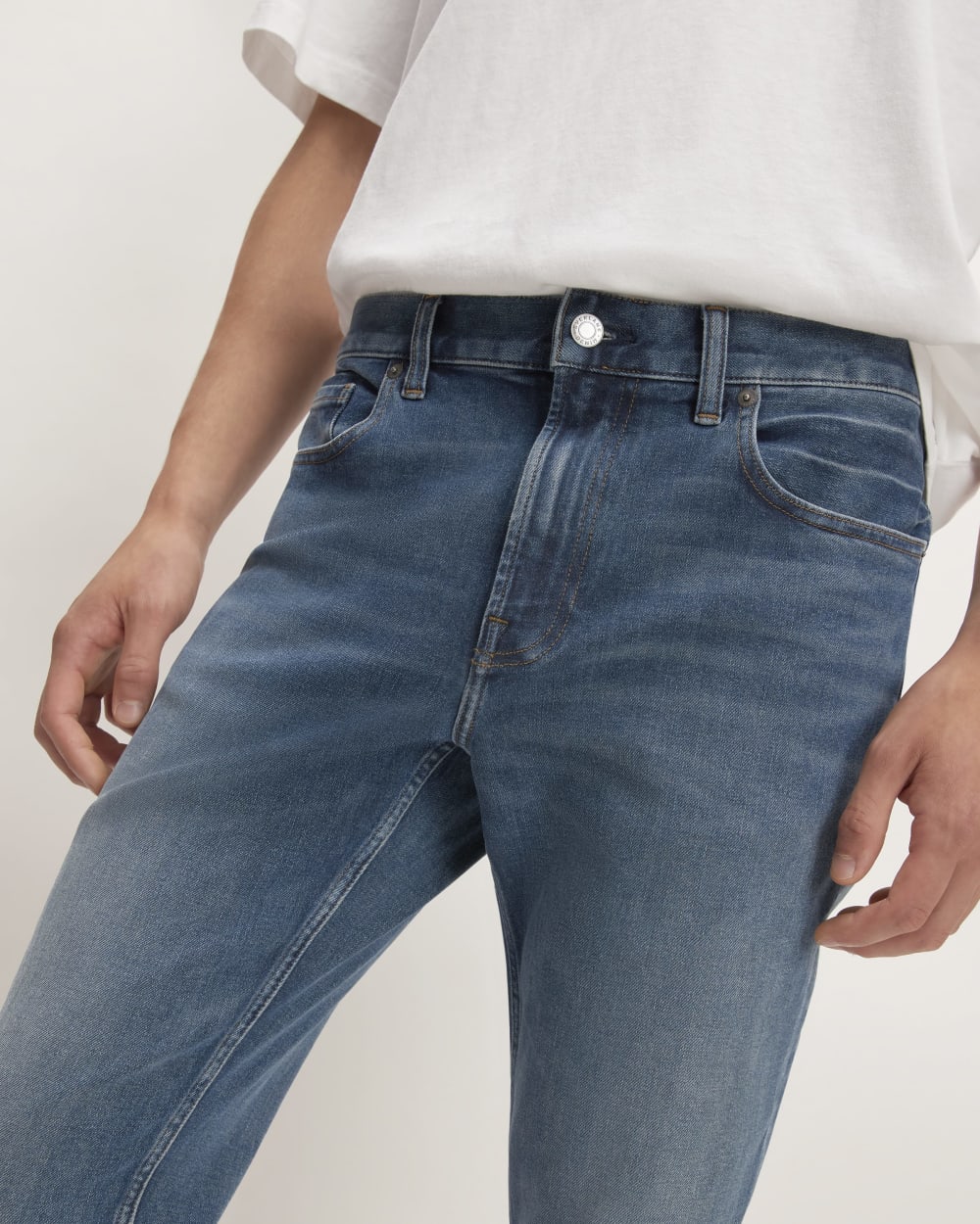 The Slim 4-Way Stretch Organic Jean | Uniform | Vintage Tint - Image 4