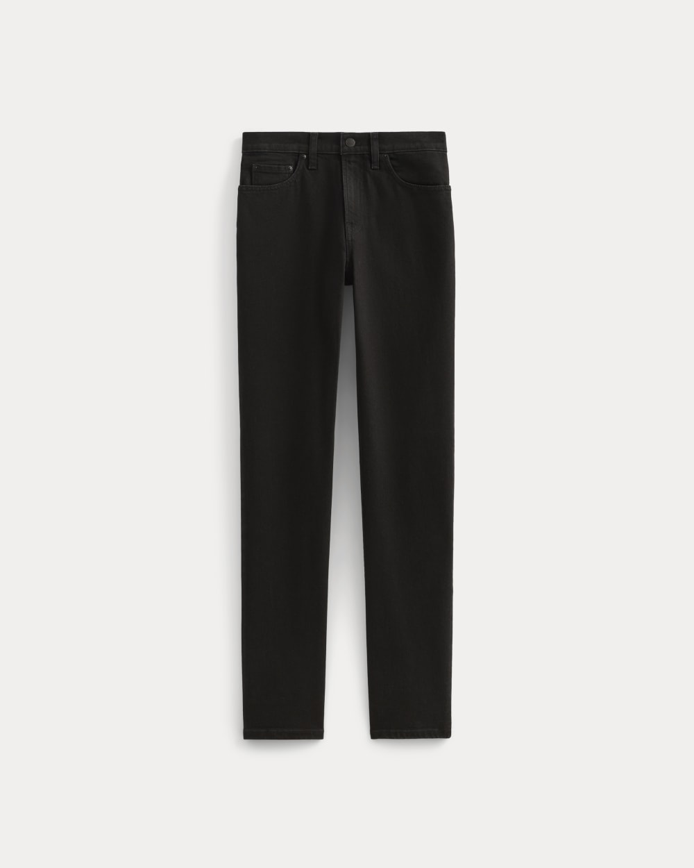 The Organic Cotton Straight-Leg Jean | Black - Image 2