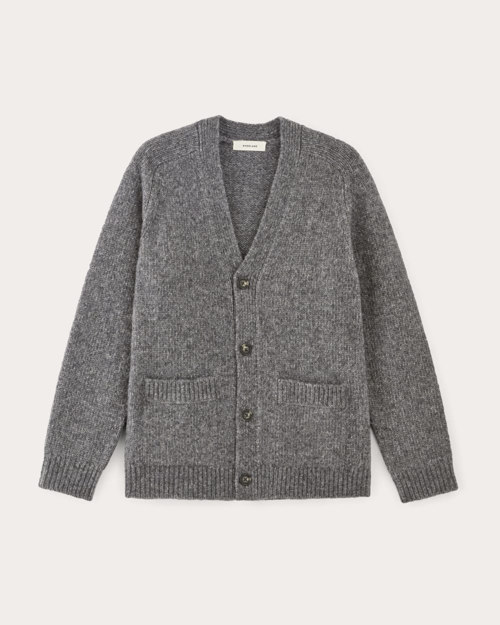 The Cloud Relaxed Cardigan | Heather Charcoal - Image 2