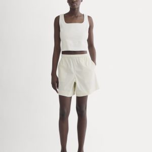 The Seersucker Pull-On Short | Bone