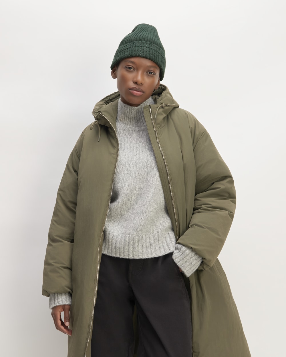 The Organic Cotton Chunky Beanie | Scarab - Image 2