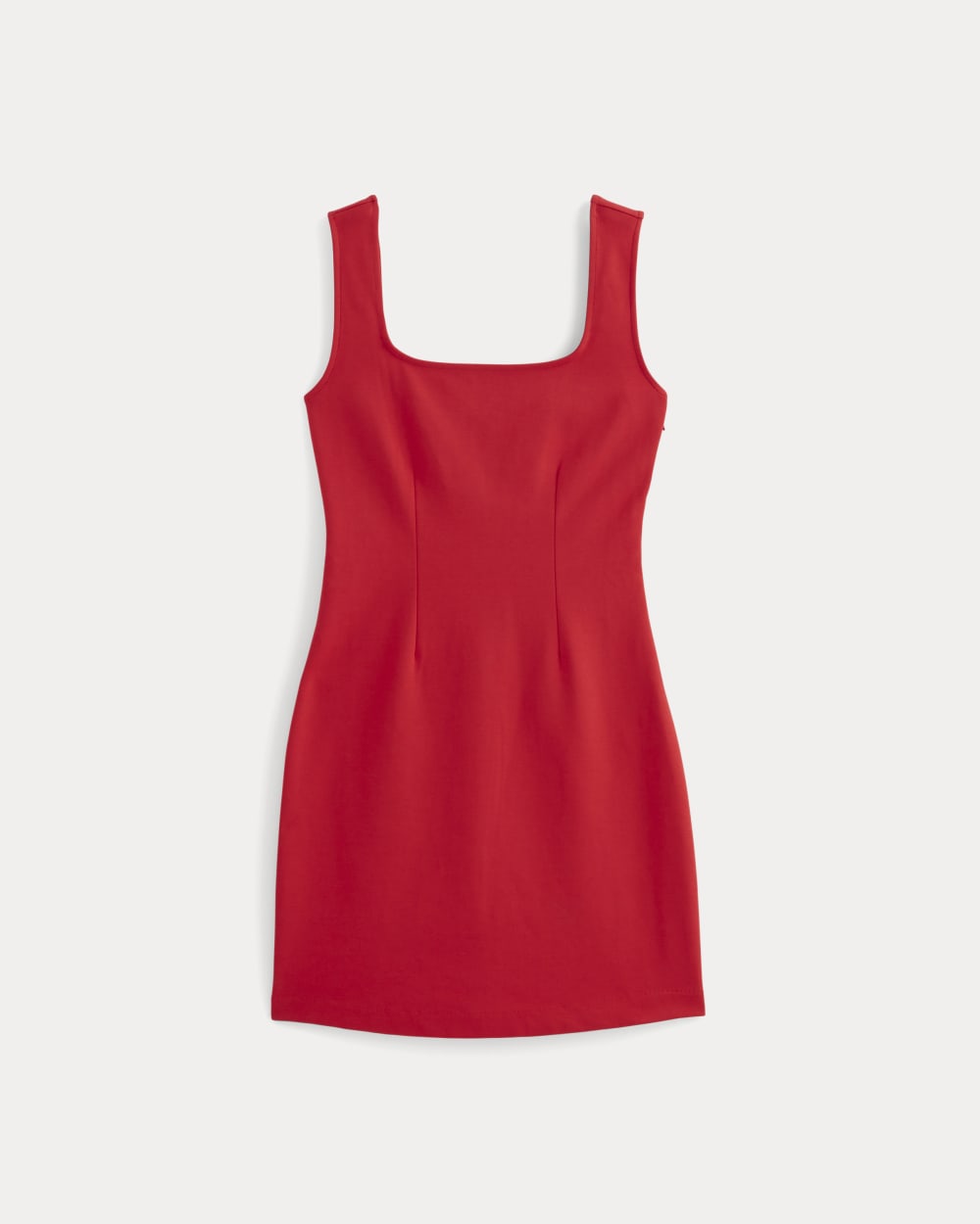 The Dream Square-Neck Dress | Classic Red - Image 2