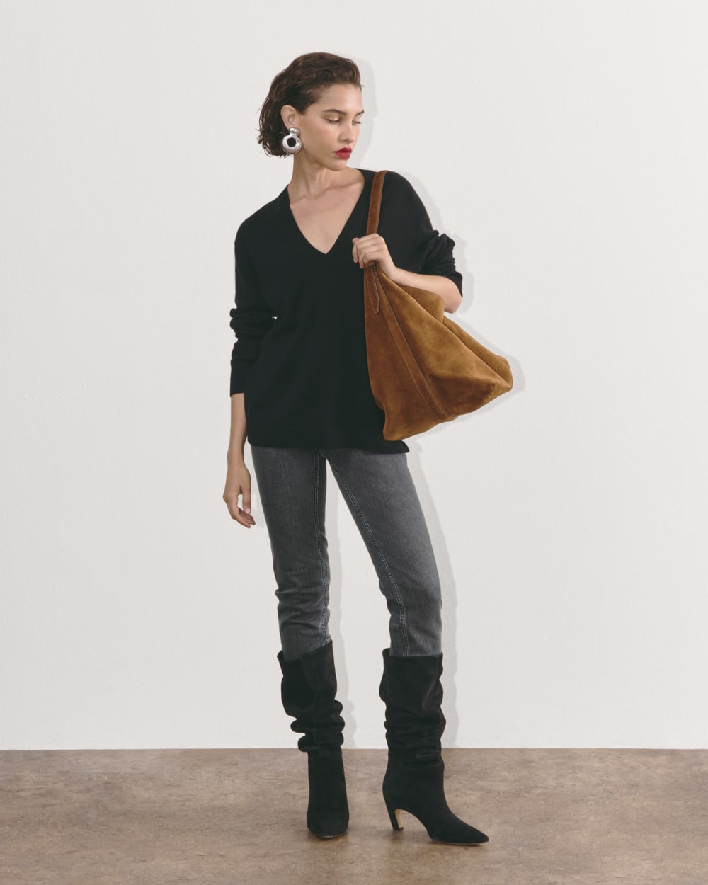 The Original Cheeky® Jean | Washed Charcoal | 26.5 Inseam