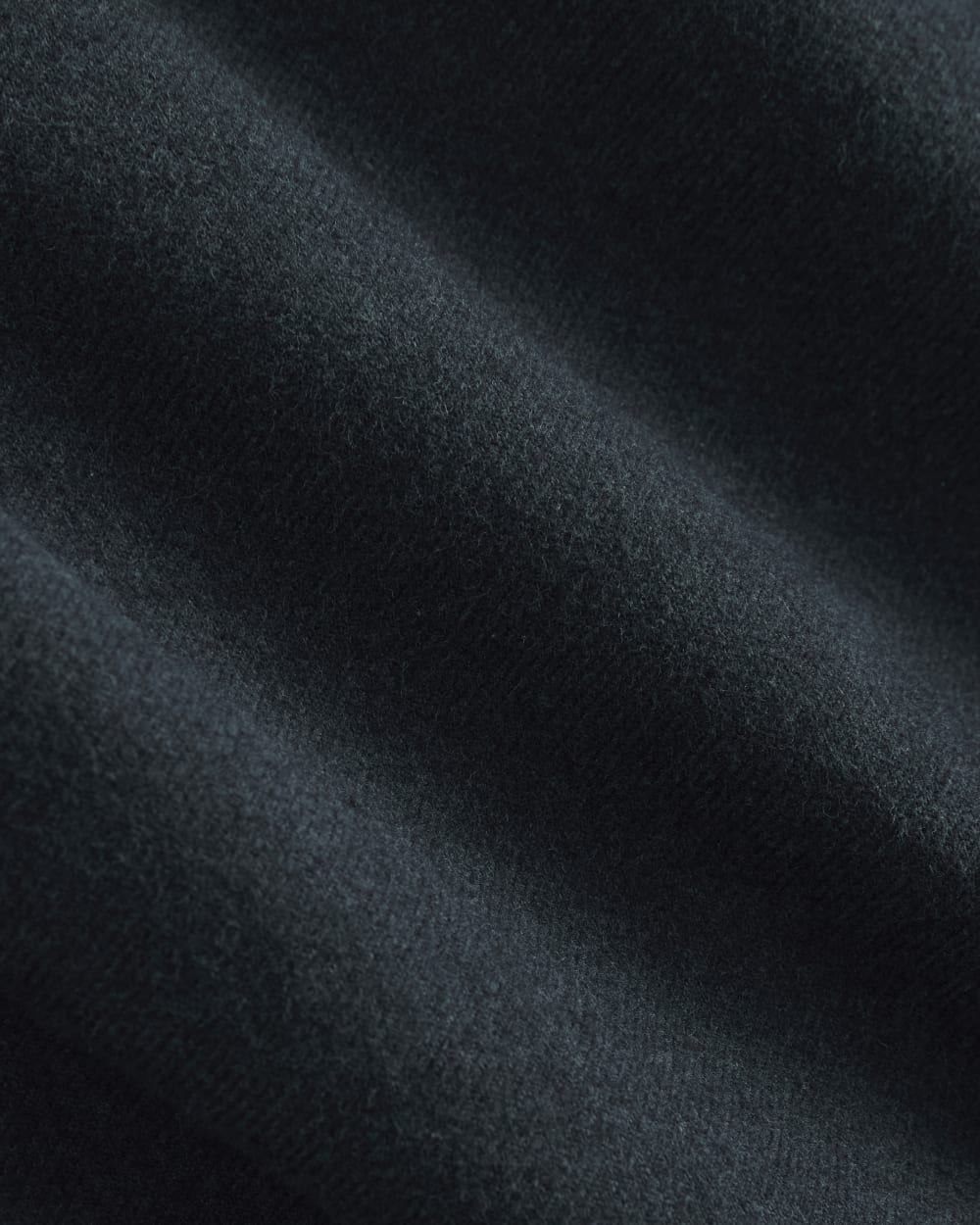 Brushed Flannel Shirt | Heathered Navy - Image 6