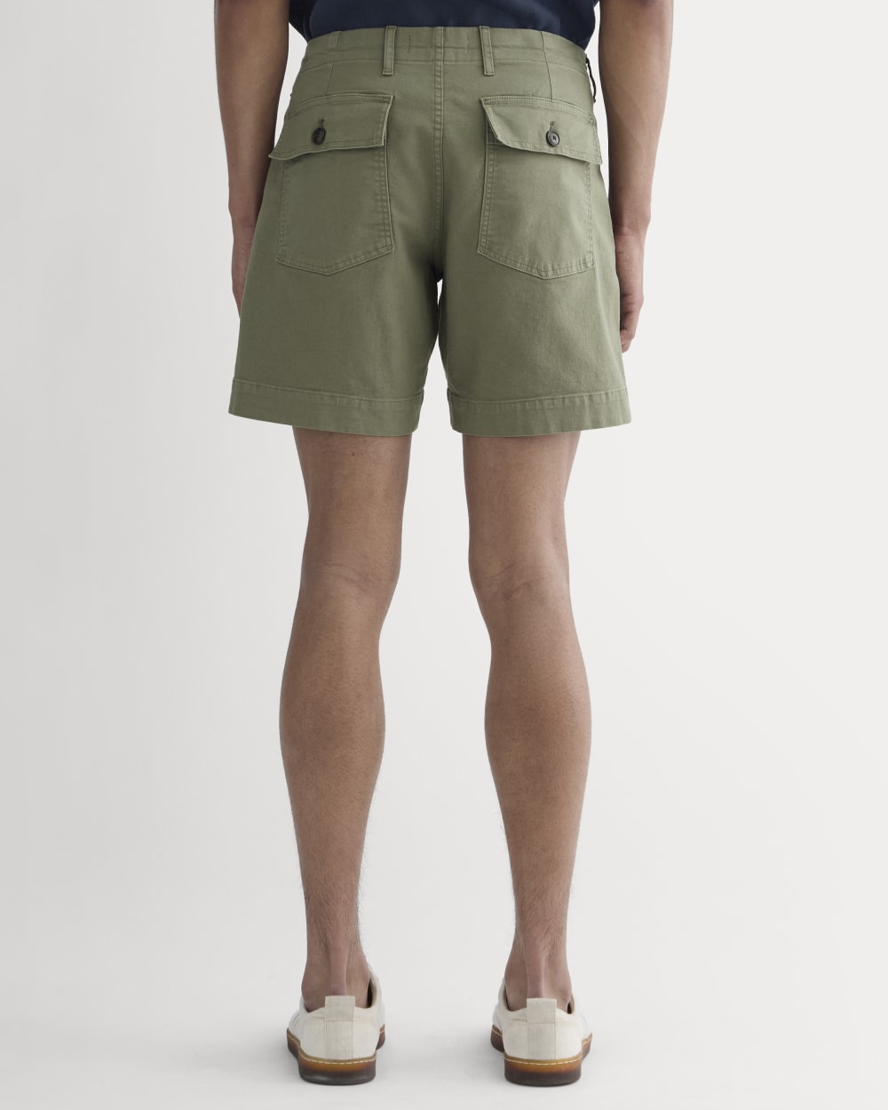 The Canvas Relaxed Short | Lichen Green - Image 5