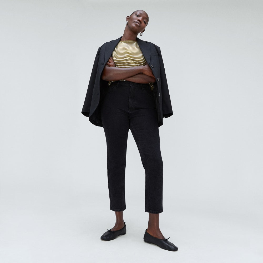 The Cheeky Hourglass Jean | Coal | 28.5 Inseam