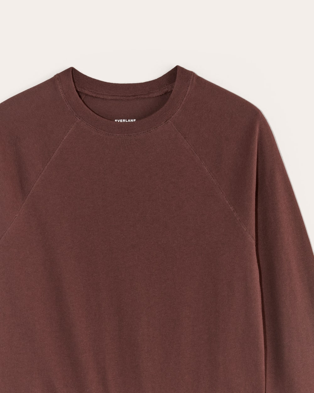 The Off-Duty Long-Sleeve Tee | Dark Mahogany - Image 6
