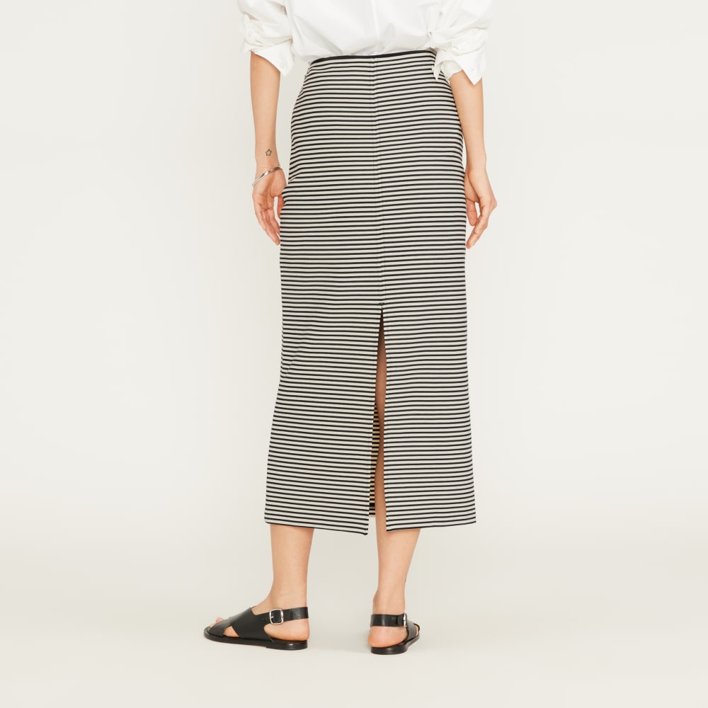The Dream Maxi Skirt | Parchment / Black - Image 4