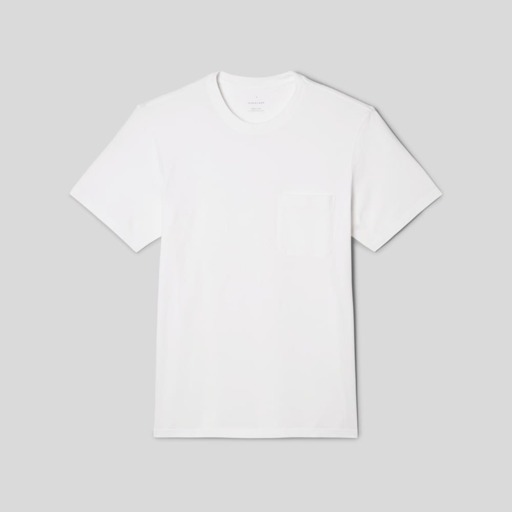 The Premium-Weight Pocket Tee | Uniform | White - Image 2