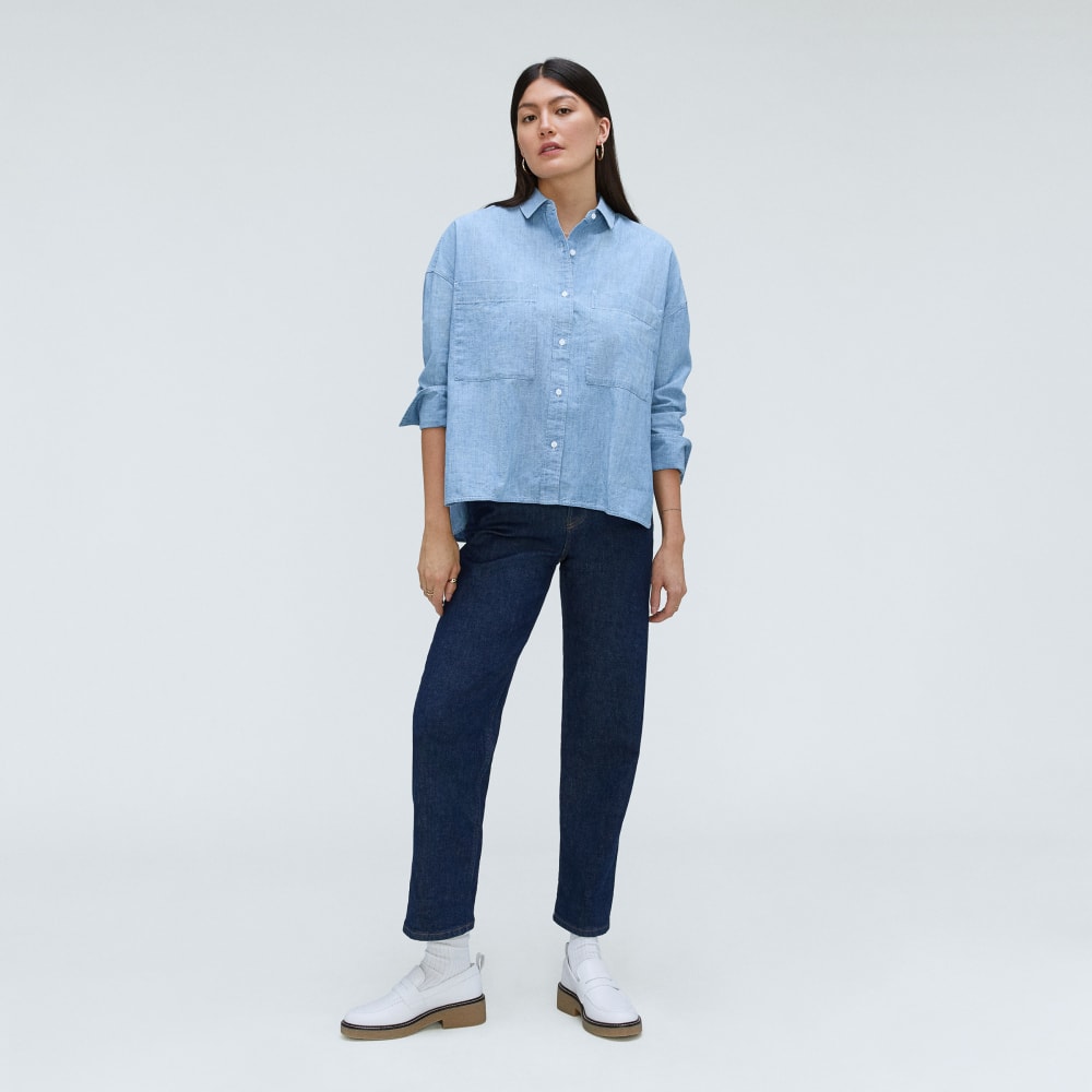 The Boxy Oxford | Mid ReChambray - Image 6