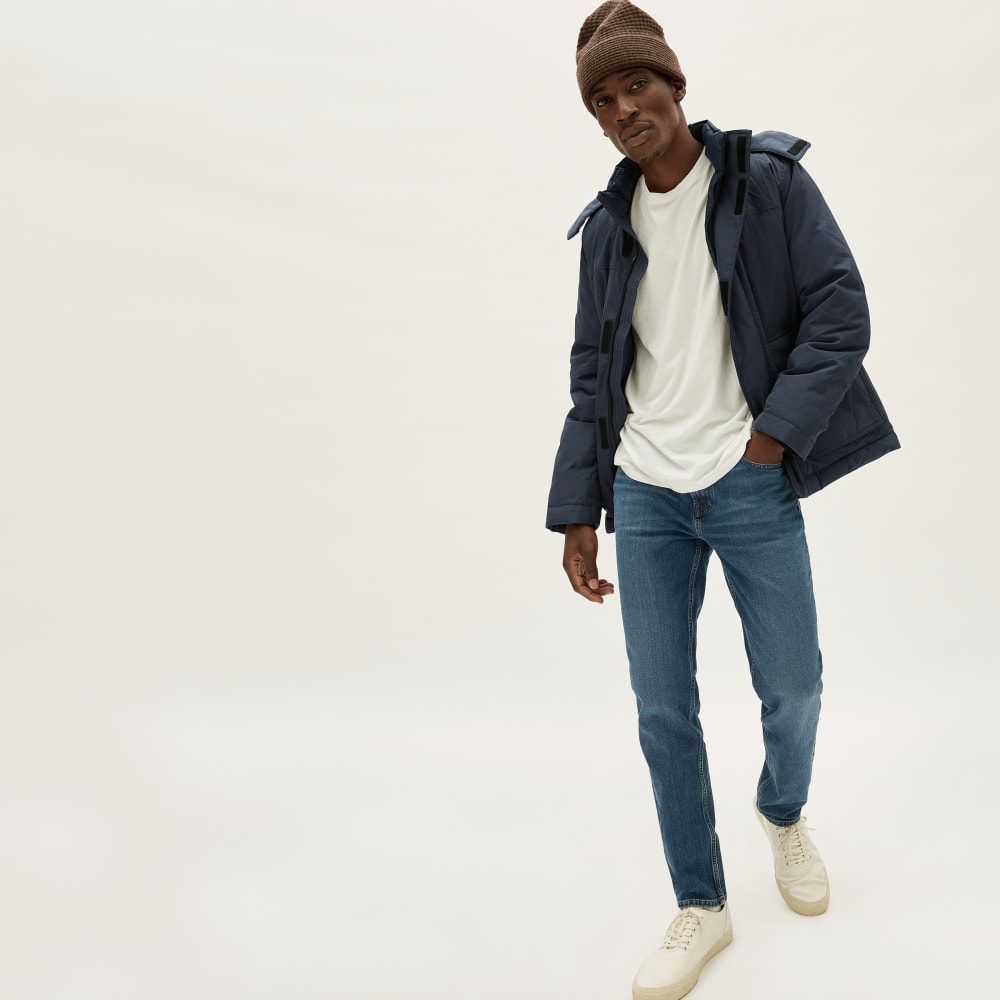 The ReNew Short Parka | India Ink - Image 3