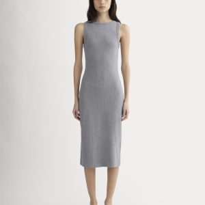 The Selfie Tank Dress | Mid Heather Grey