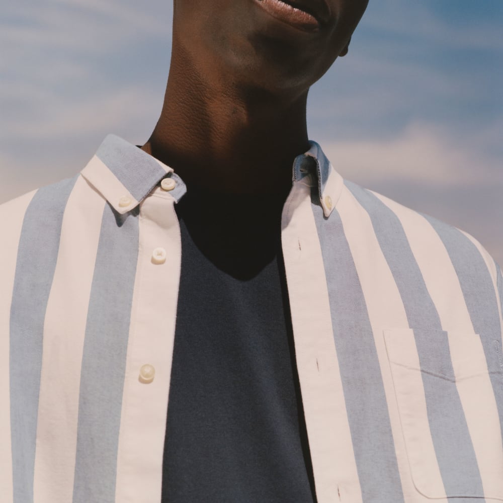 The Classic Oxford Shirt | Mazarine Blue / Bone | Standard - Image 8