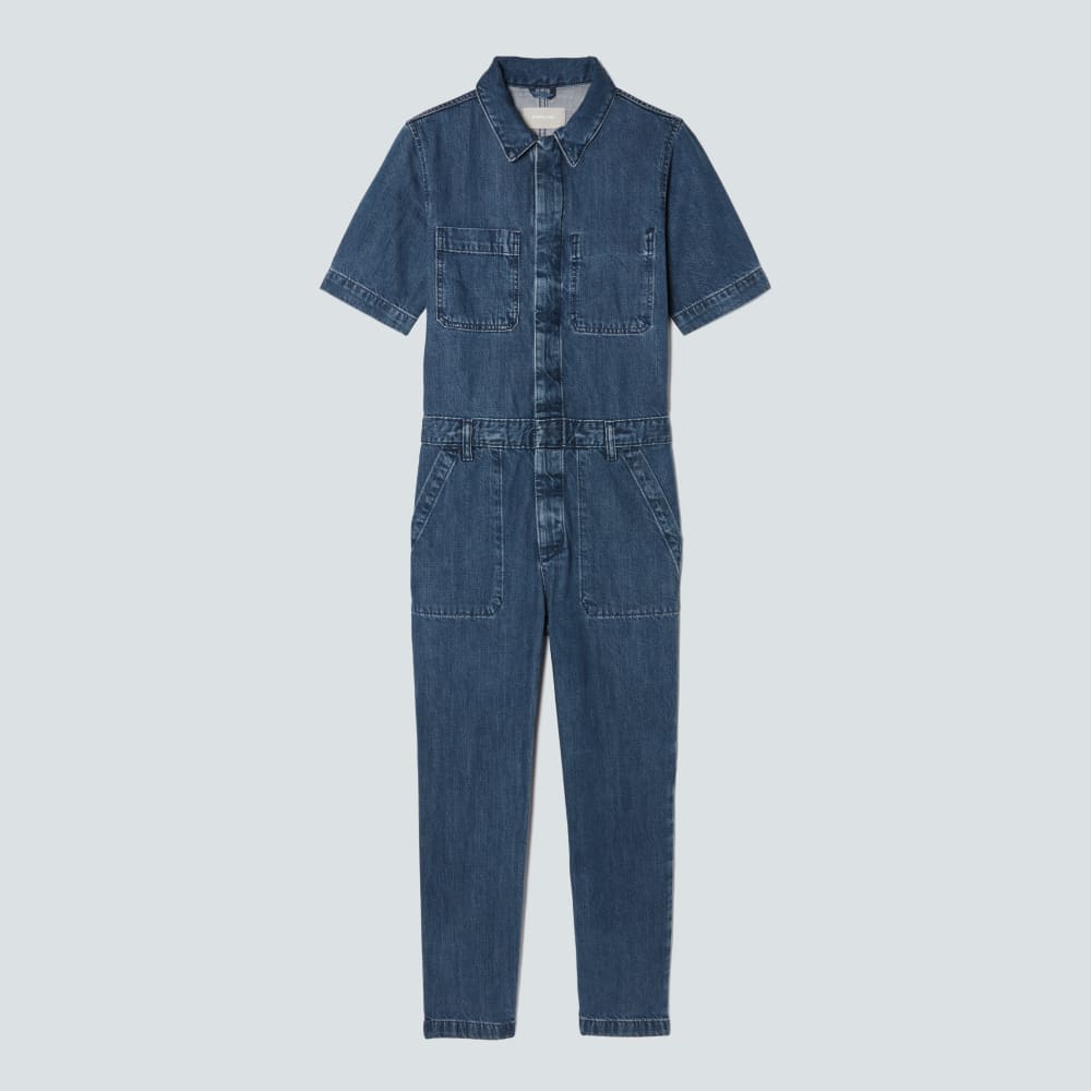 The Supersoft Jean Coverall | Work Blue - Image 2
