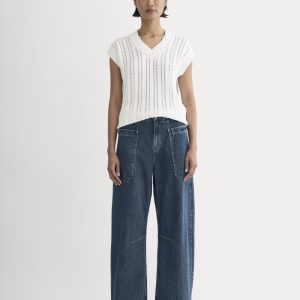 The Gardener Pull-On Jean | Mid Indigo