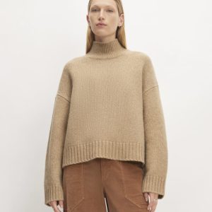 The Cloud Oversized Turtleneck | Tiger's Eye