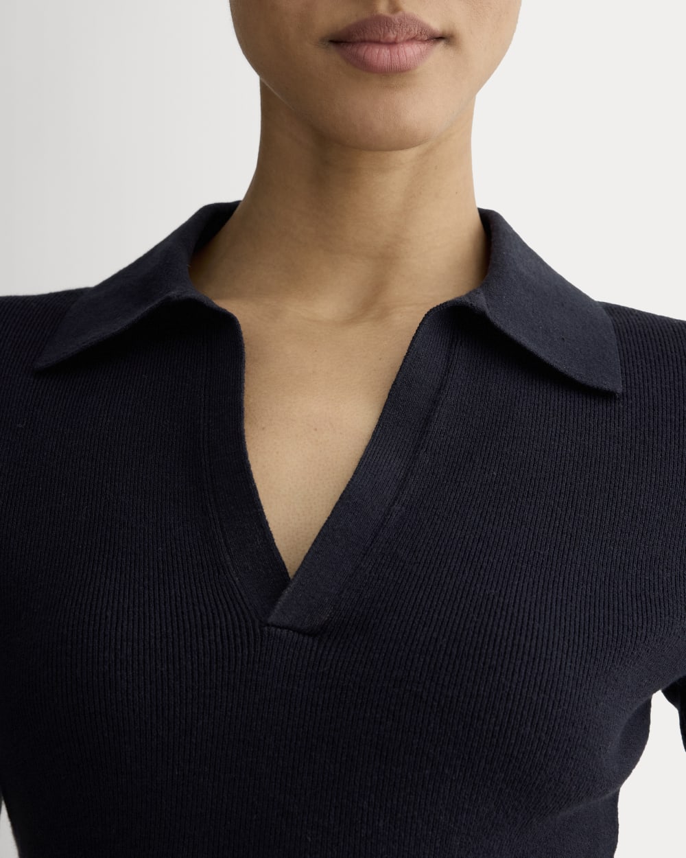 The Knit Polo | Navy - Image 4