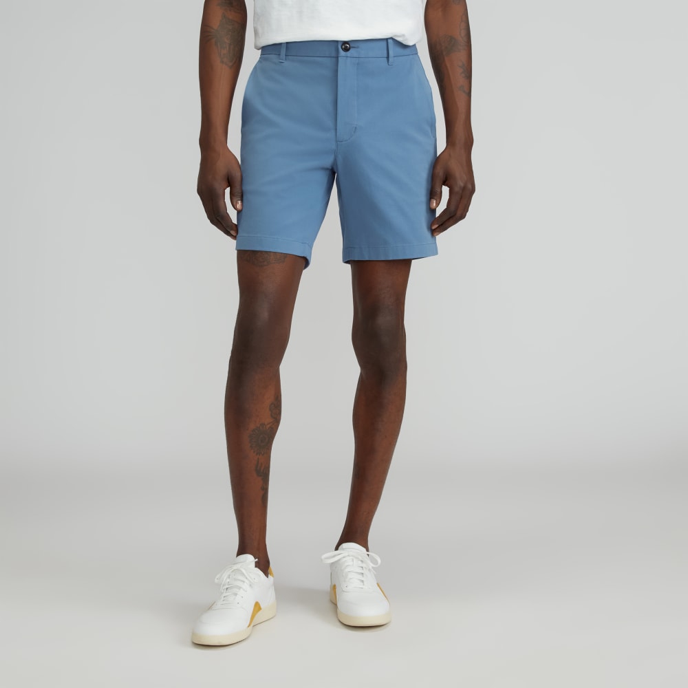 The 7 Slim-Fit Performance Chino Short | Bluefin