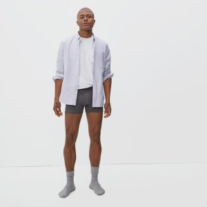The Supima® Boxer Brief | Uniform | Heather Charcoal