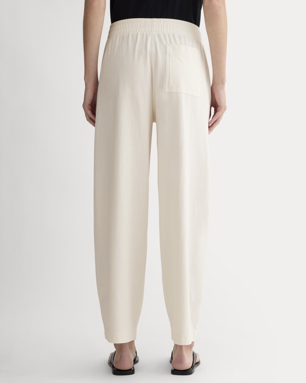 The Off-Duty Barrel Pant | Bone - Image 5