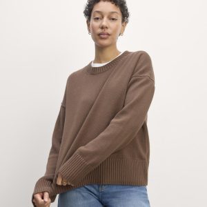 The Boxy Sweater in Everyday Cotton | Cocoa
