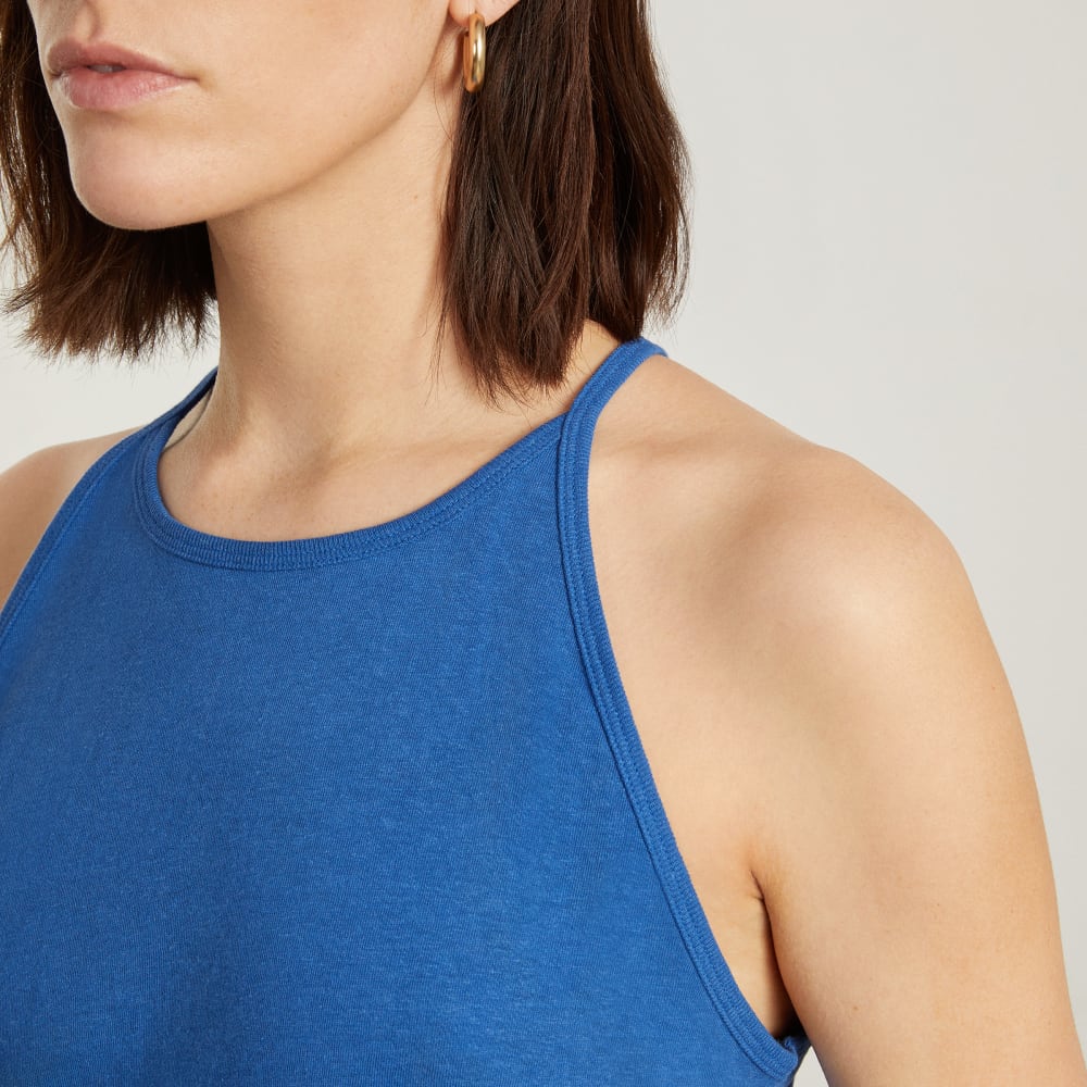 The Hemp Cutaway Tank | Deep Blue - Image 5