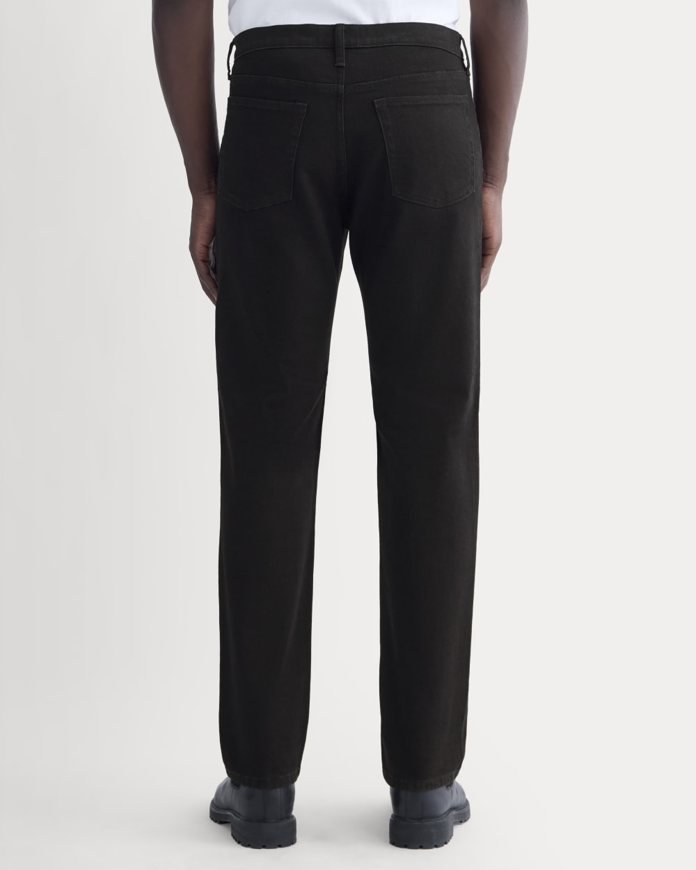 The Organic Cotton Straight-Leg Jean | Black - Image 5