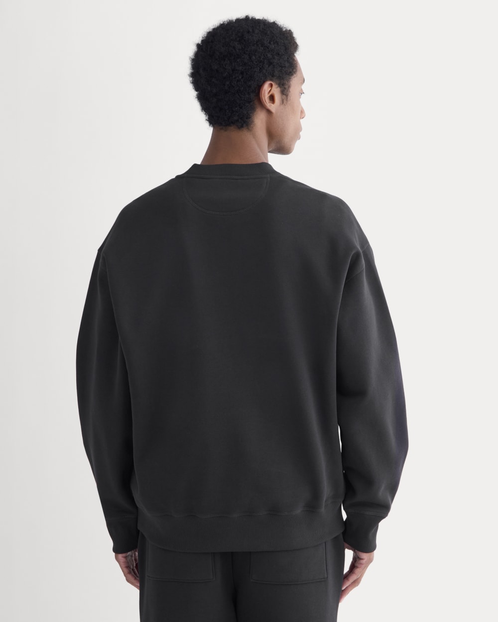 Luxe Fleece Half-Zip Pullover | Black - Image 5