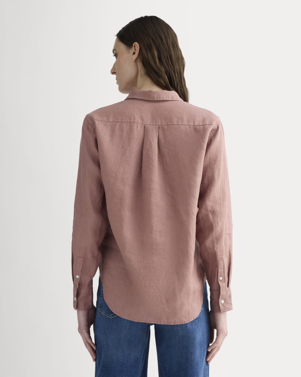 The Must-Have Shirt in Linen | Rose Dusk - Image 5